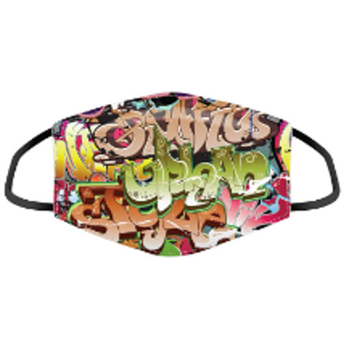 Picture of REUSABLE MASK LARGE GRAFFITI